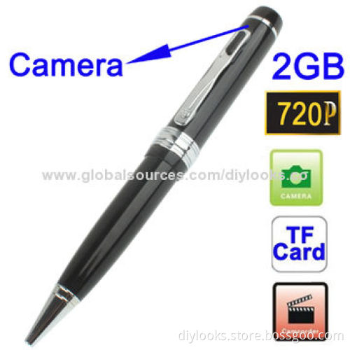 720P Mini DV Hidden Spy Pen with Motion Detection/Video Recording/Photo Shooting/Sound Recorder
